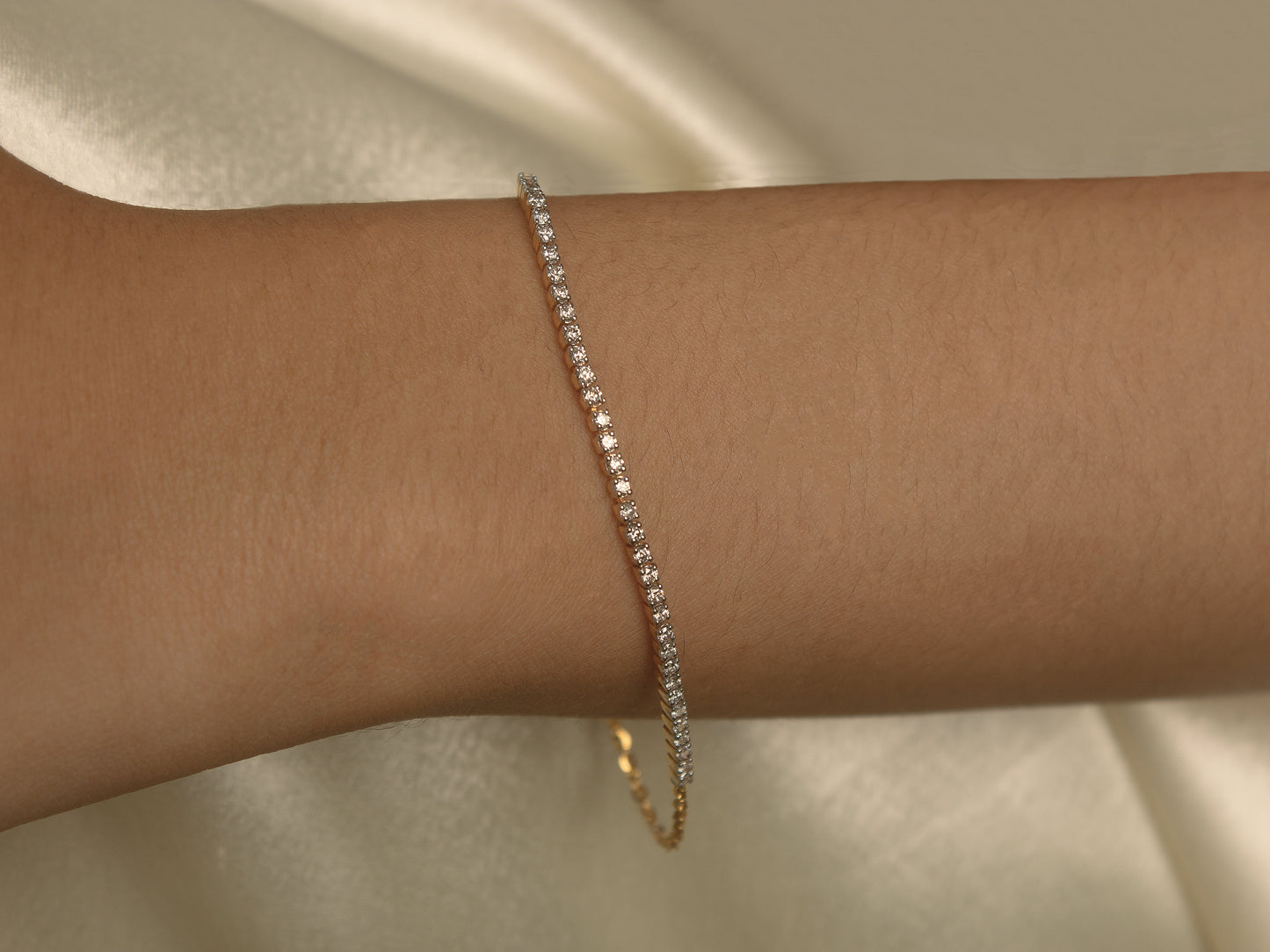 Diamond Tennis Bracelet (0.55ct)