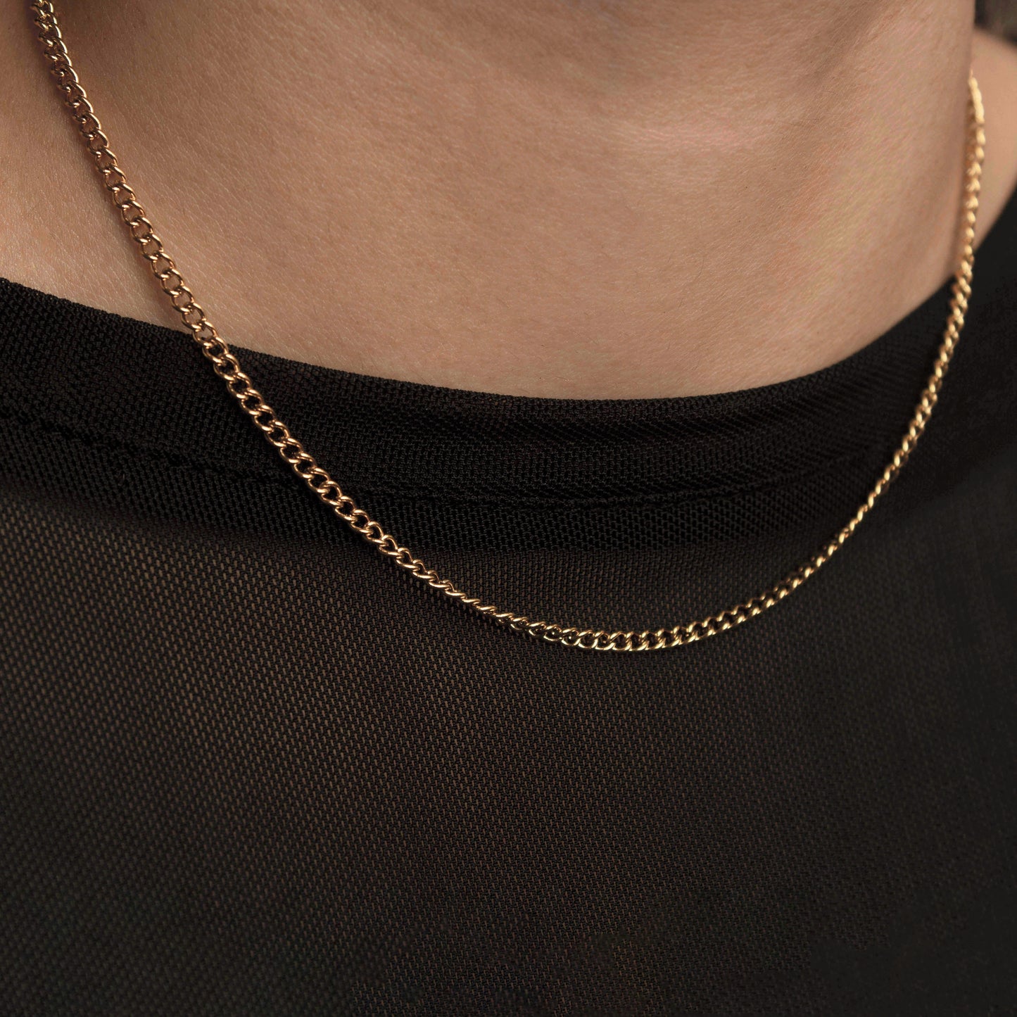 Curb Gold Chain