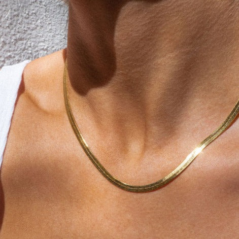 Herringbone Chain Necklace