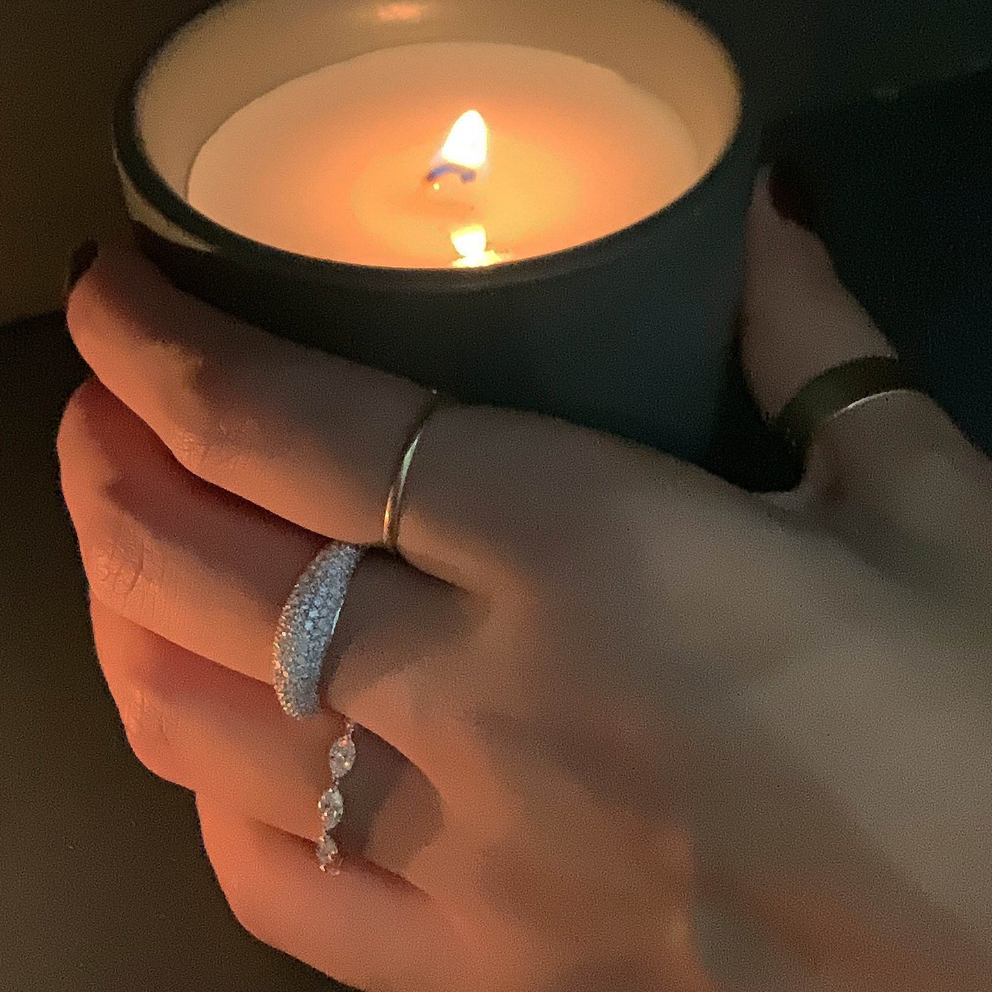 Pavé Diamond Dome Ring