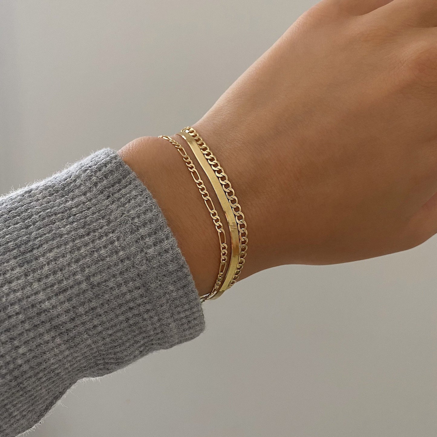 Herringbone Chain Bracelet