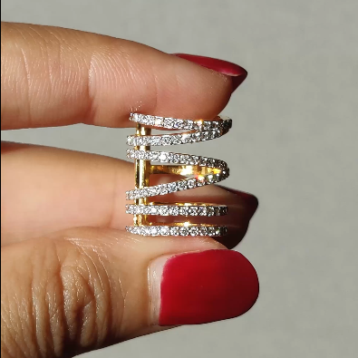 Ascend Diamond Earcuff