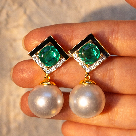 Emerald Frame Drops