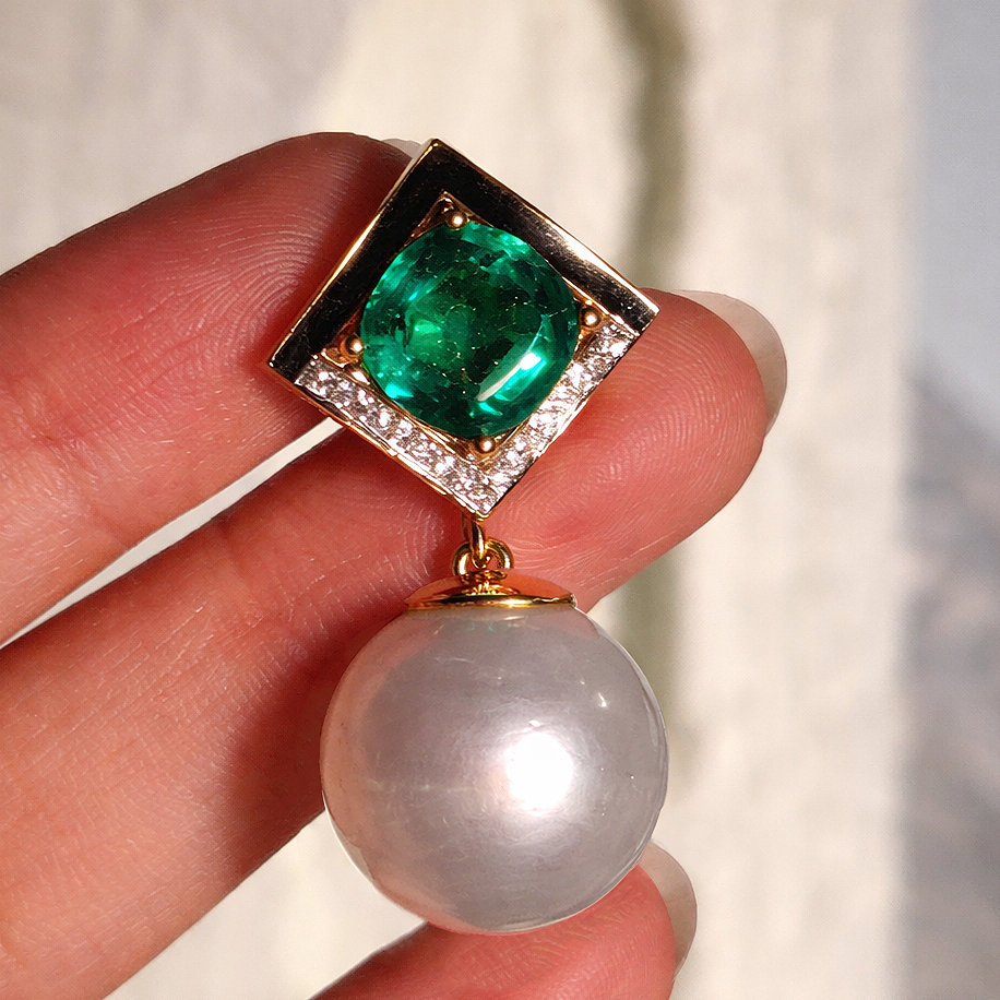 Emerald Frame Drops