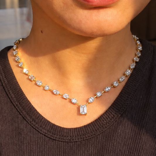 Multi-Shape Assembly Necklace