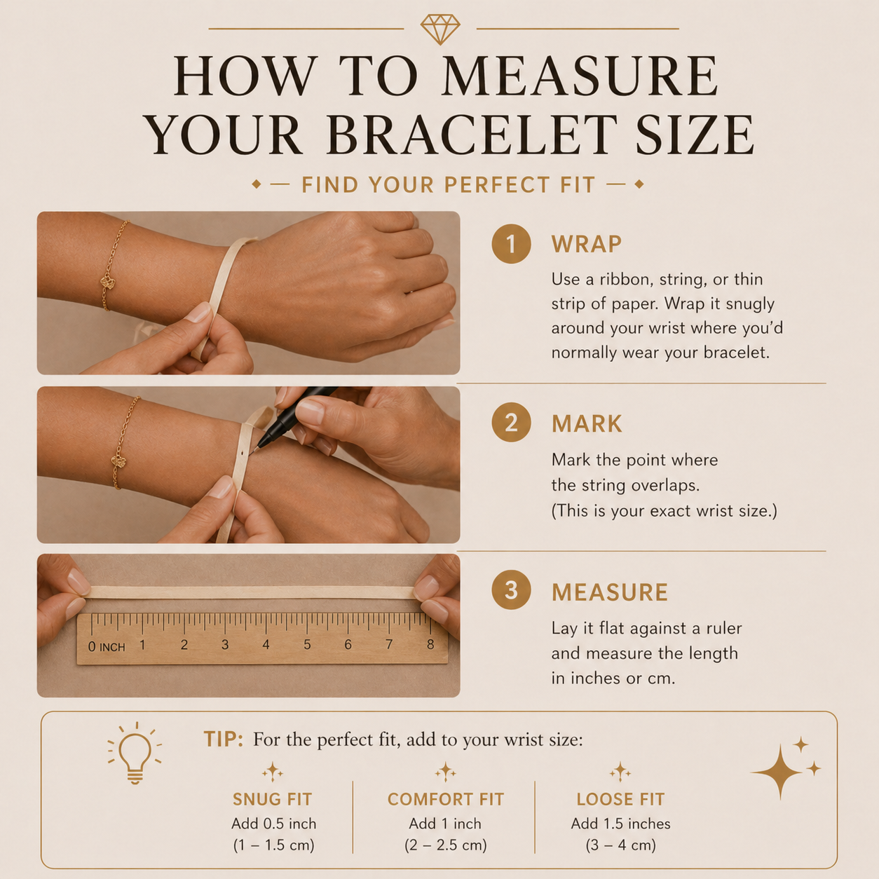 Half Tennis Link Chain Bracelet