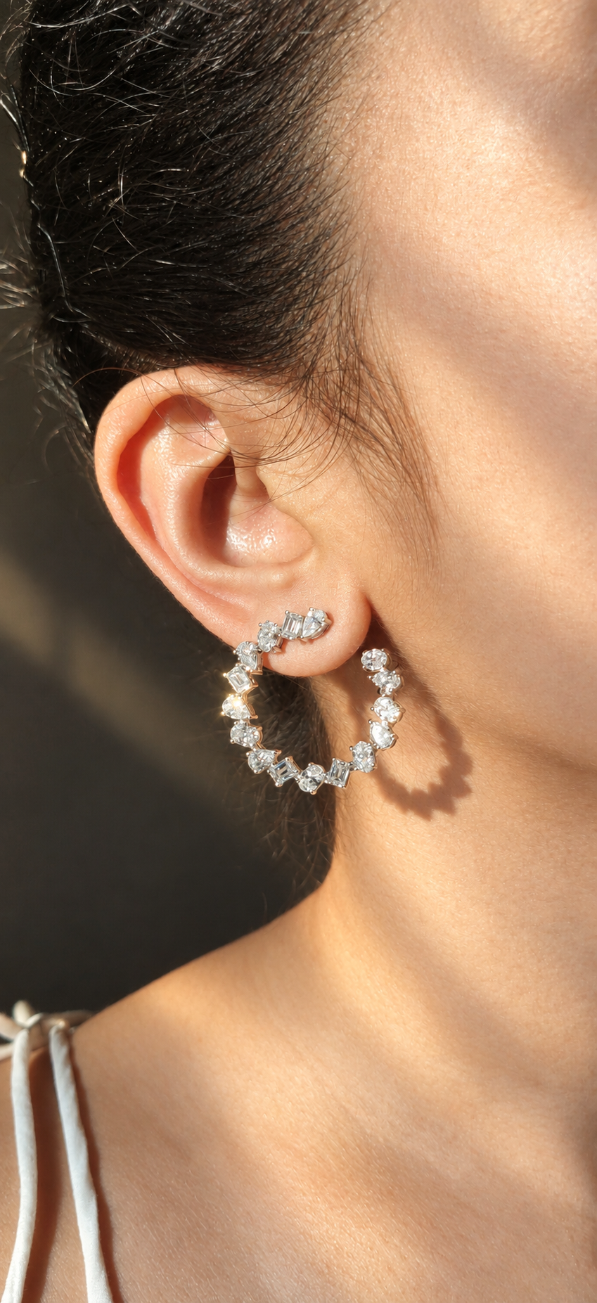Multi Shape Open Diamond Circlets