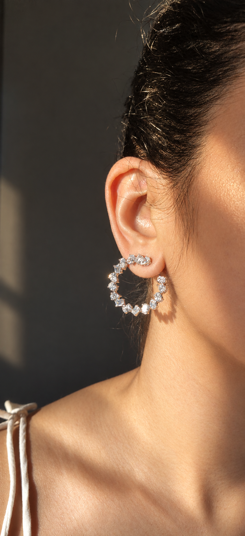 Multi Shape Open Diamond Circlets