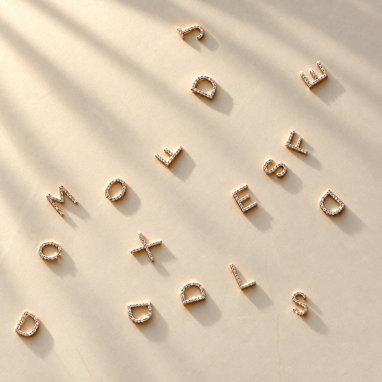 Initial Diamond Necklace