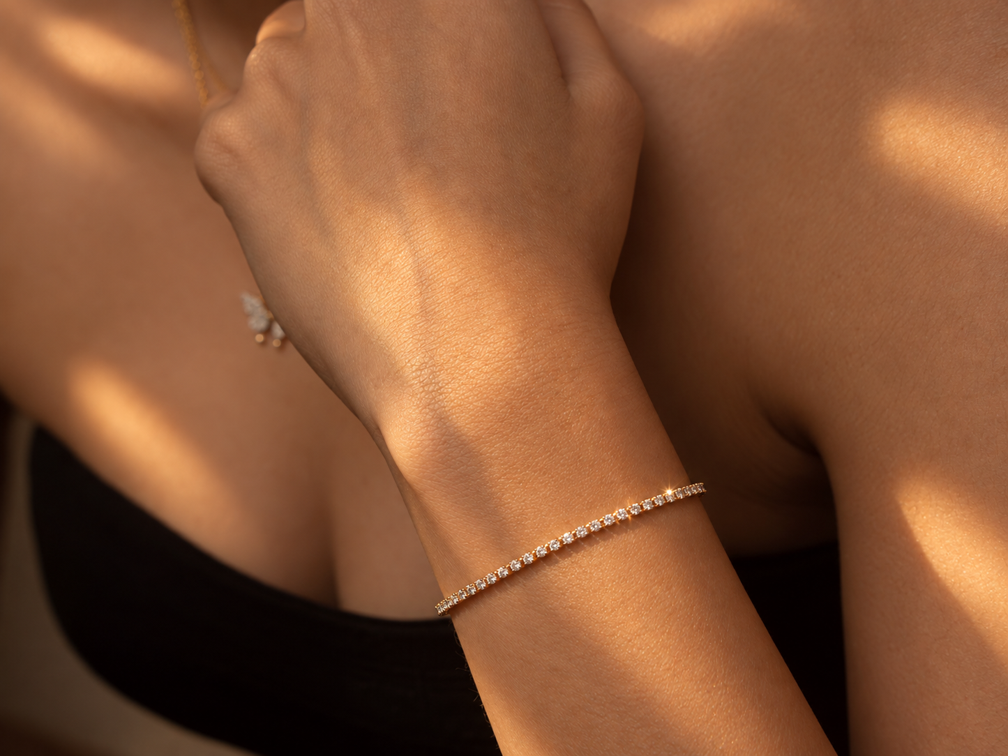 Diamond Tennis Bracelet (0.55ct)