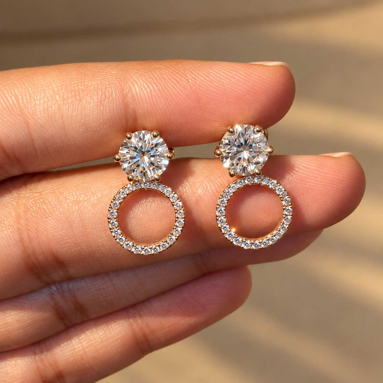 Signature 3-in-1 Diamond Earrings