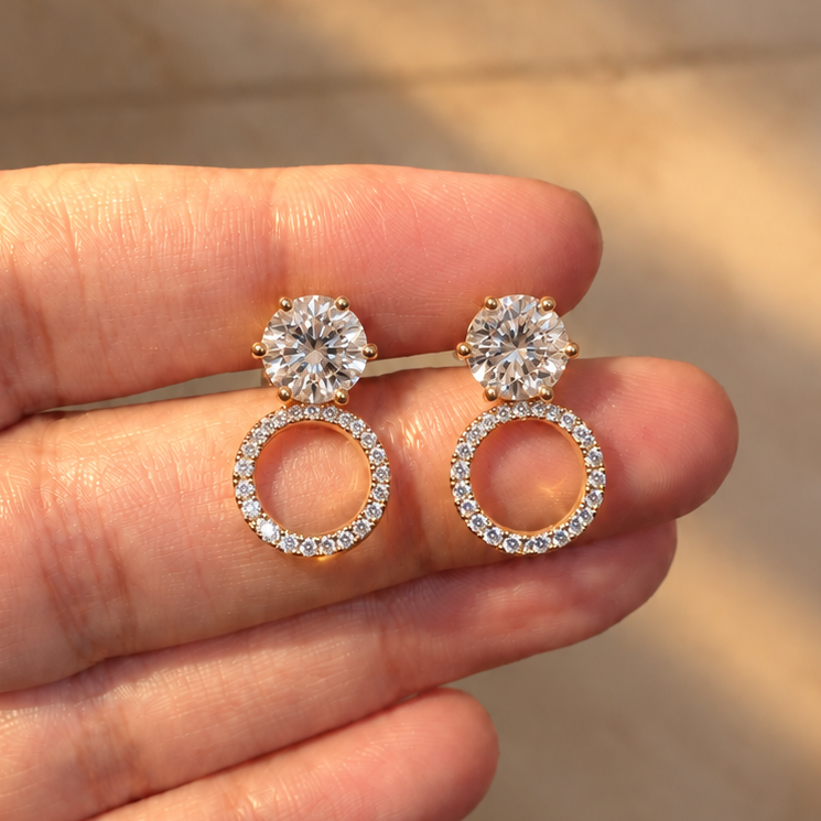Signature 3-in-1 Diamond Earrings
