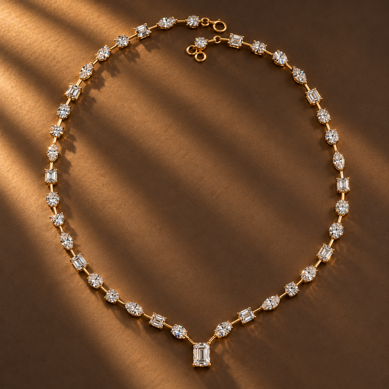 Multi-Shape Assembly Necklace
