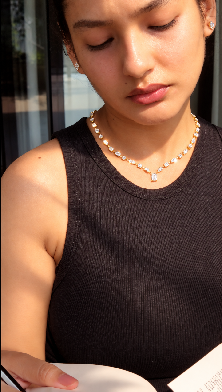 Multi-Shape Assembly Necklace