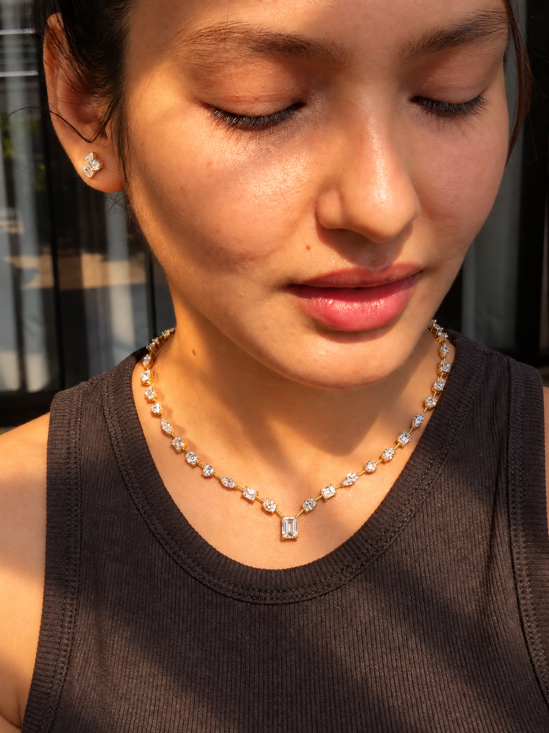 Multi-Shape Assembly Necklace