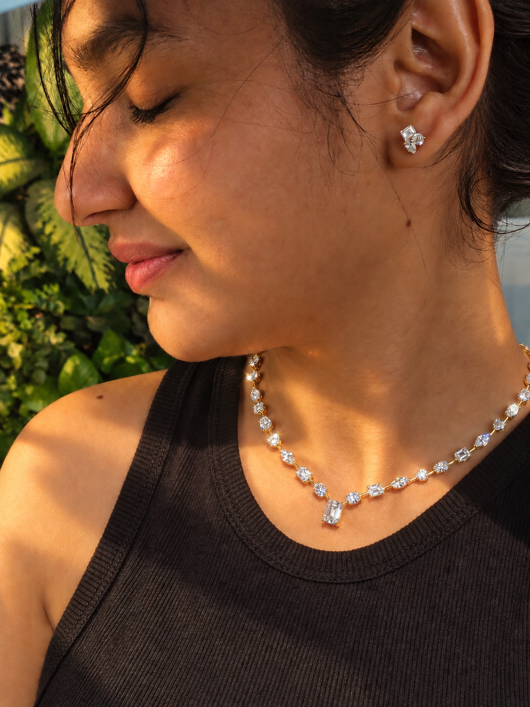 Multi-Shape Assembly Necklace