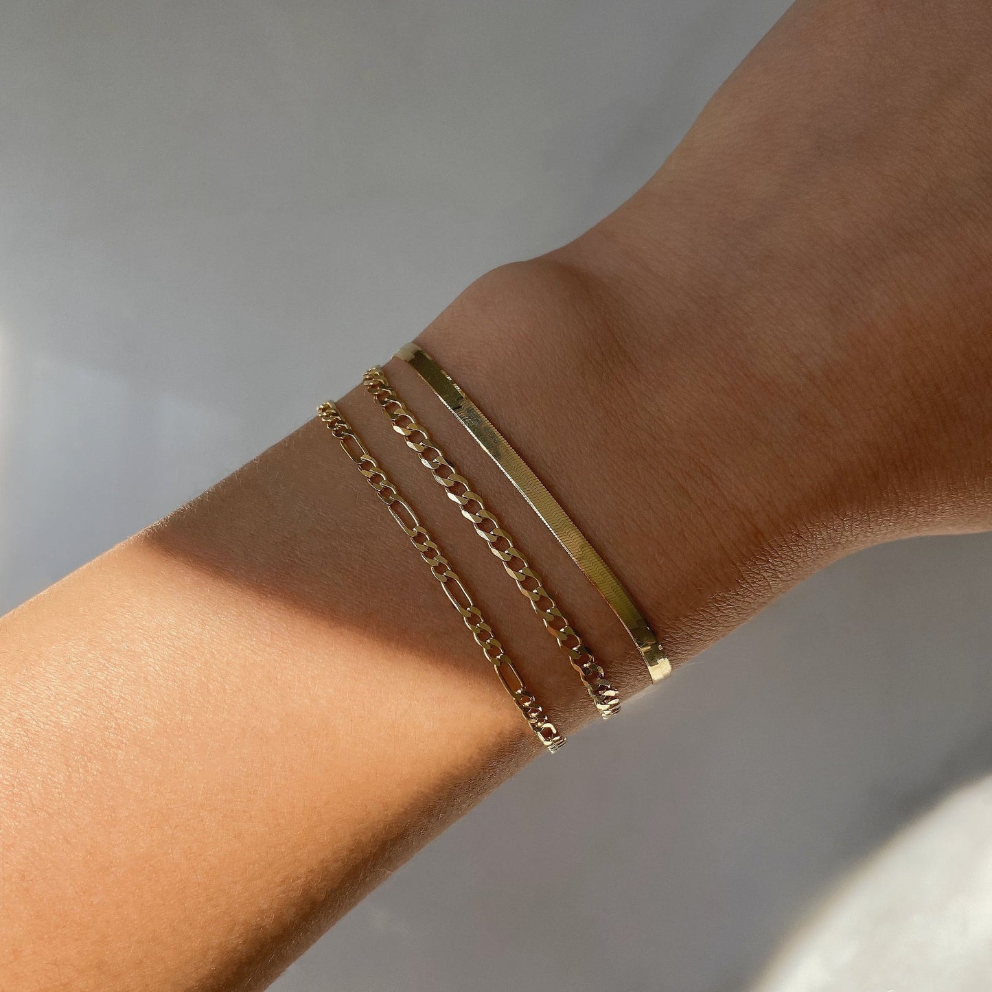 Herringbone Chain Bracelet