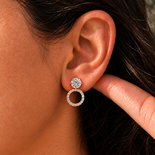 Signature 3-in-1  Solitaire Earrings