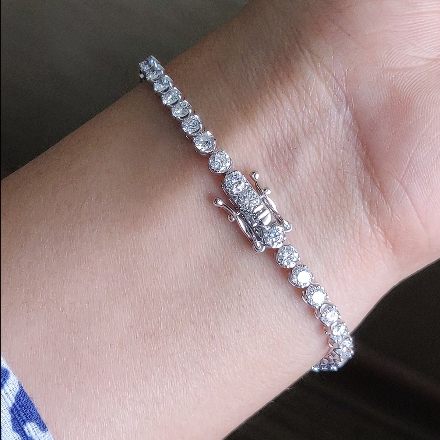 Diamond Tennis Bracelet (4.42ct)