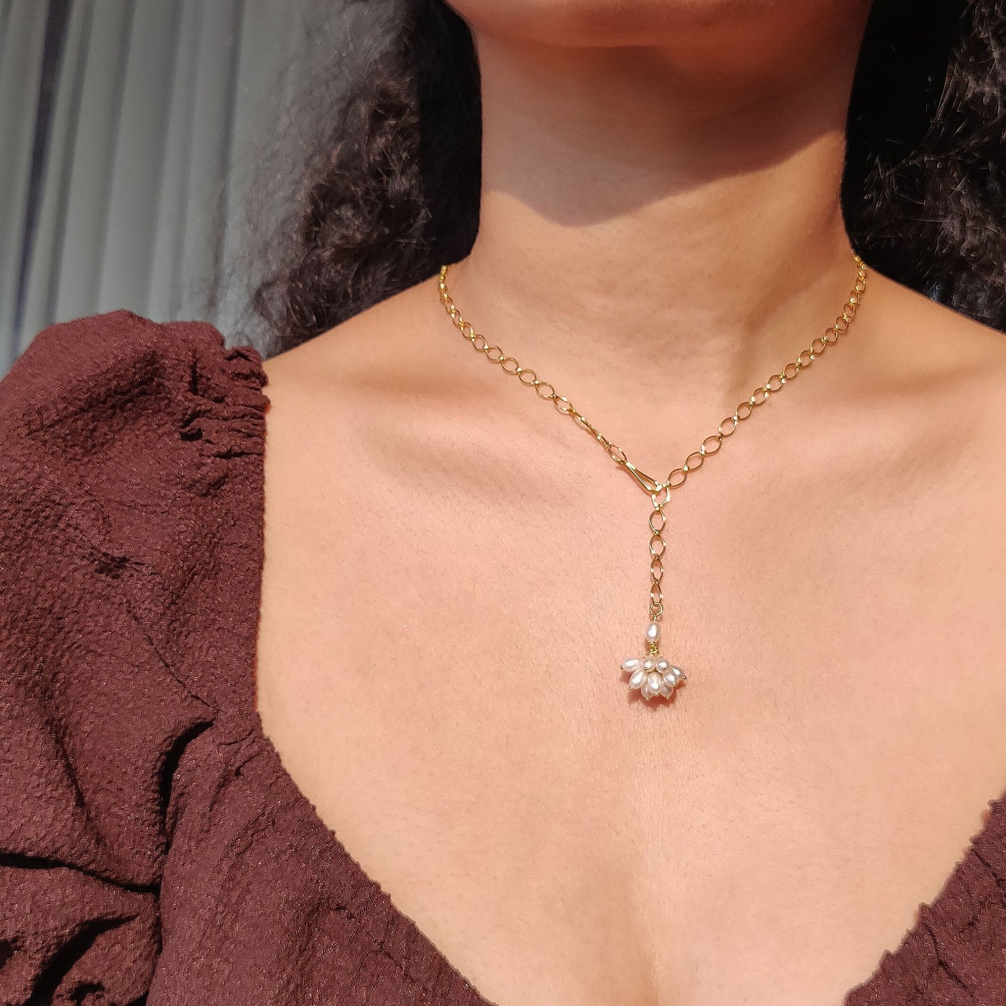 Glided Blume Necklace