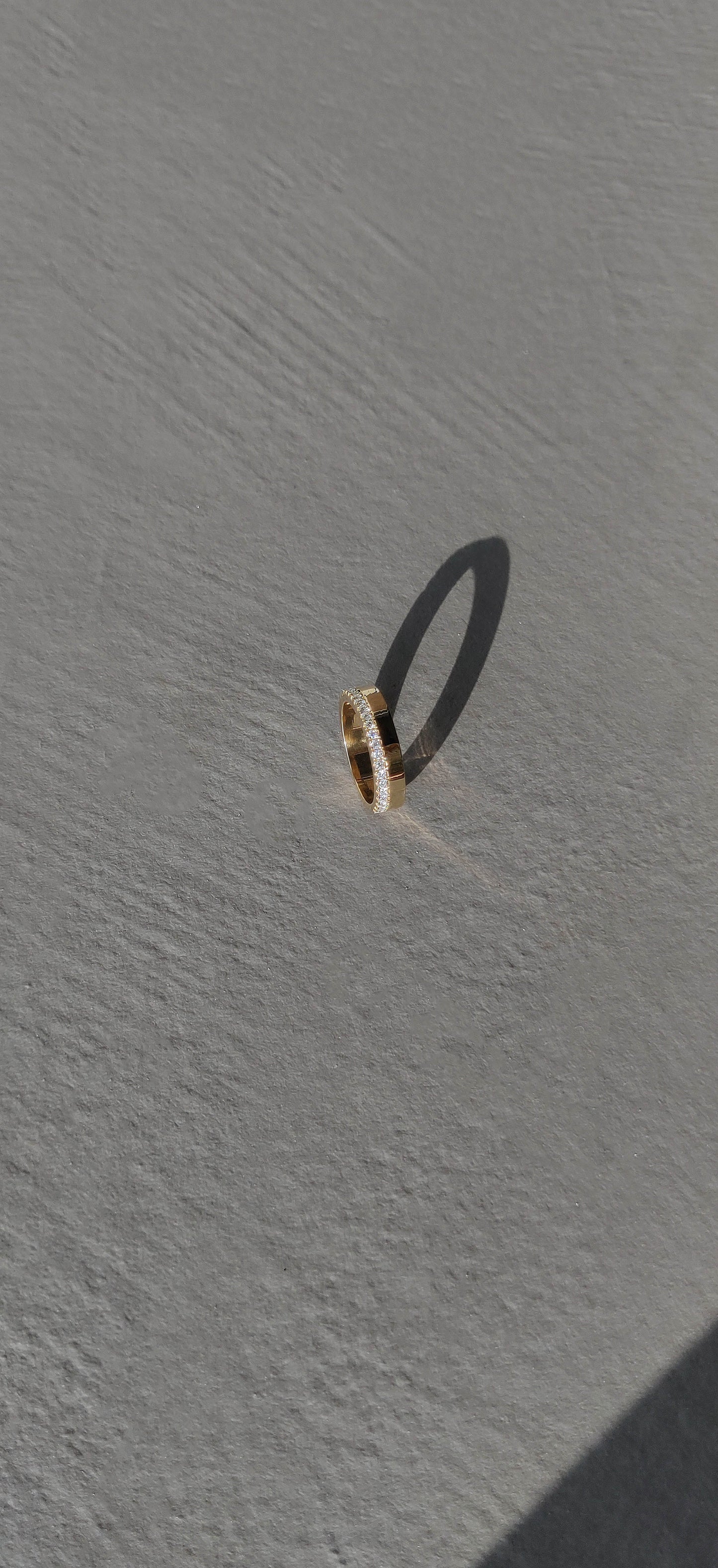 Cigar Half Eternity Band