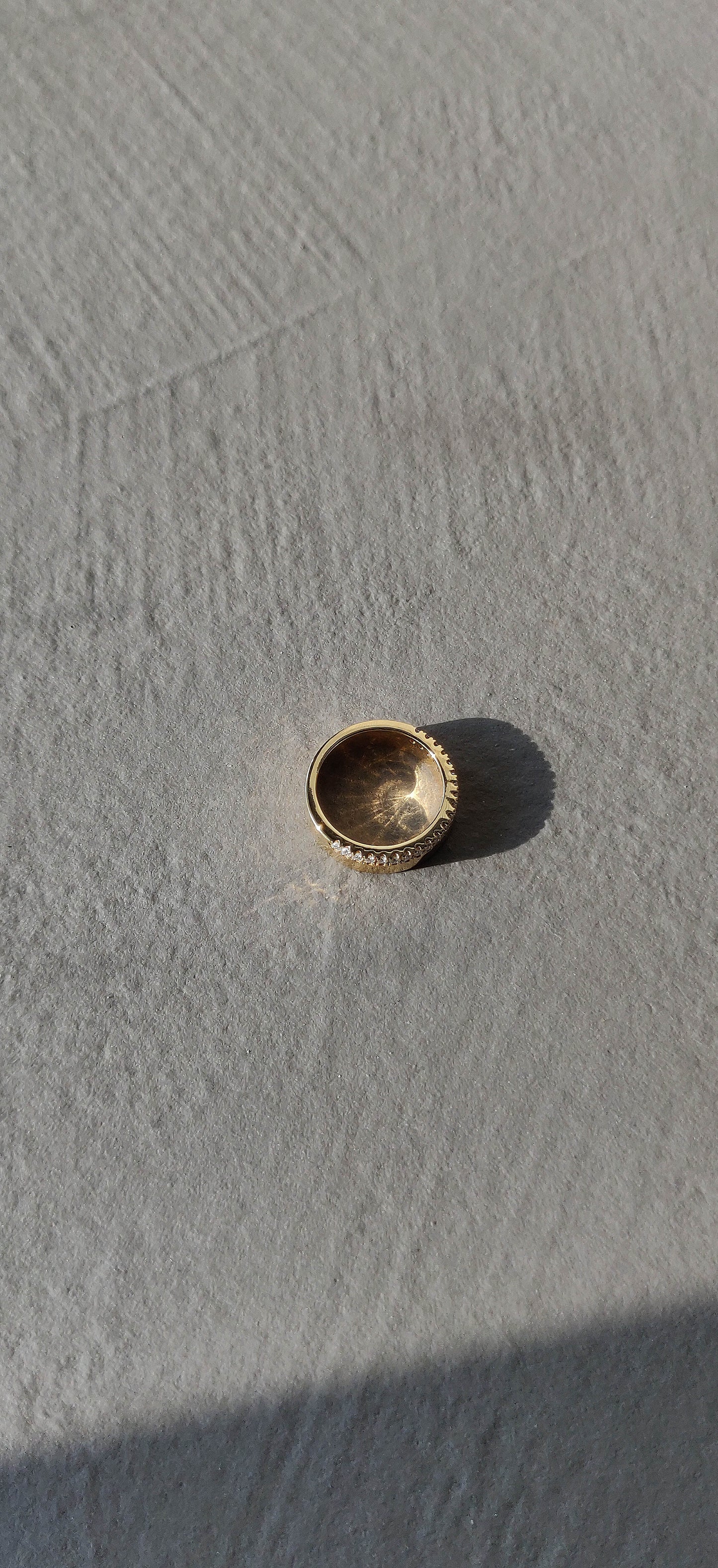 Cigar Half Eternity Band