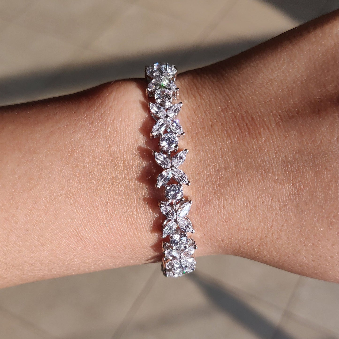 Eliza diamond bracelet