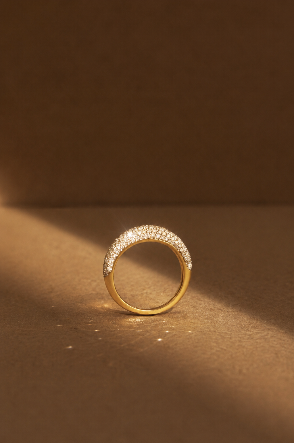 Pavé Diamond Dome Ring