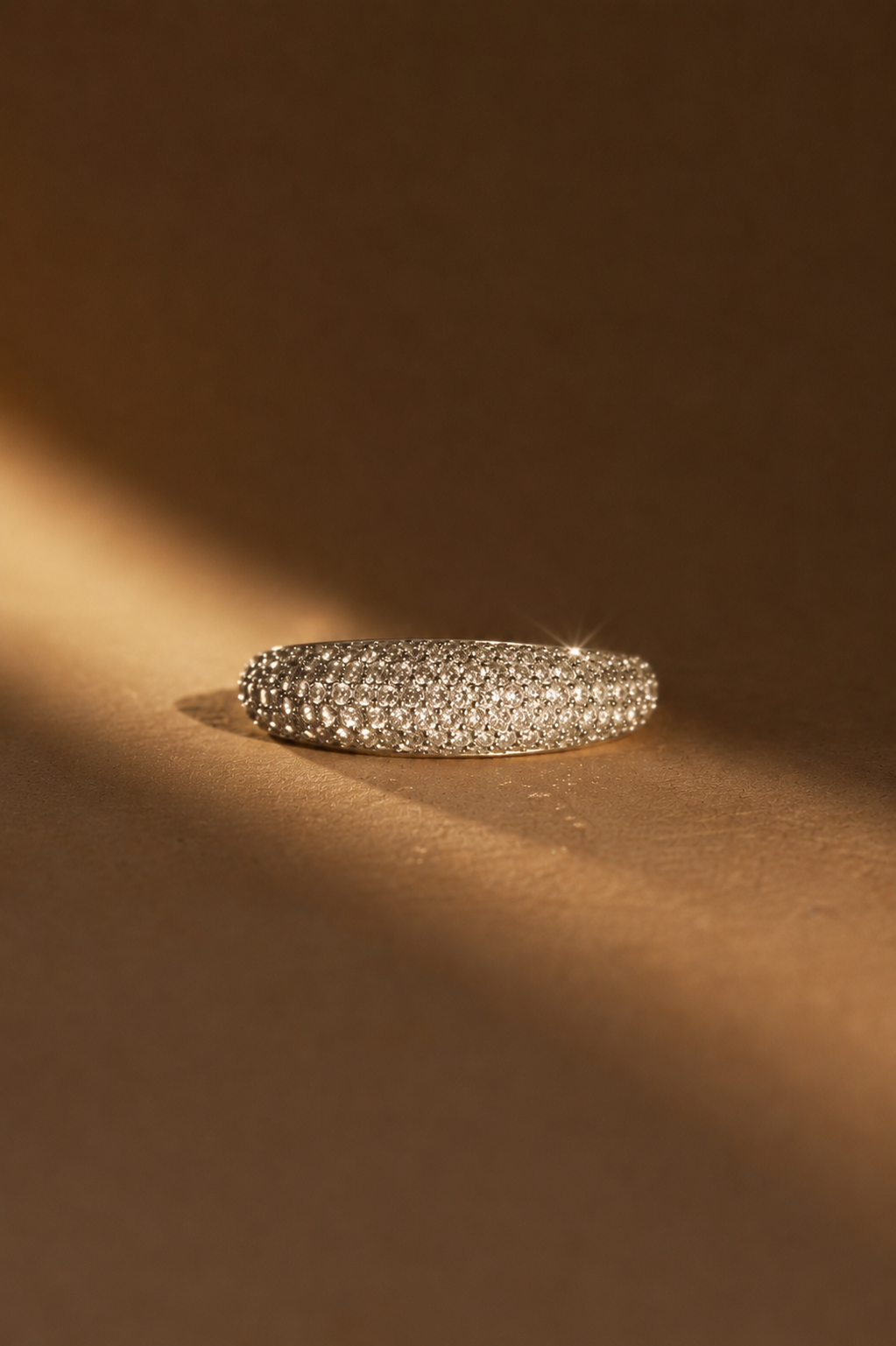 Pavé Diamond Dome Ring