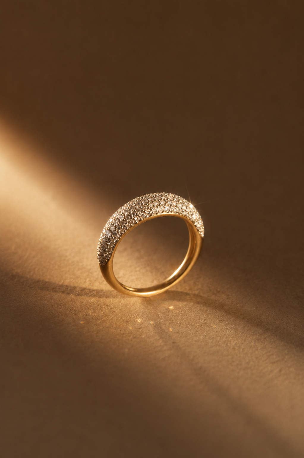 Pavé Diamond Dome Ring