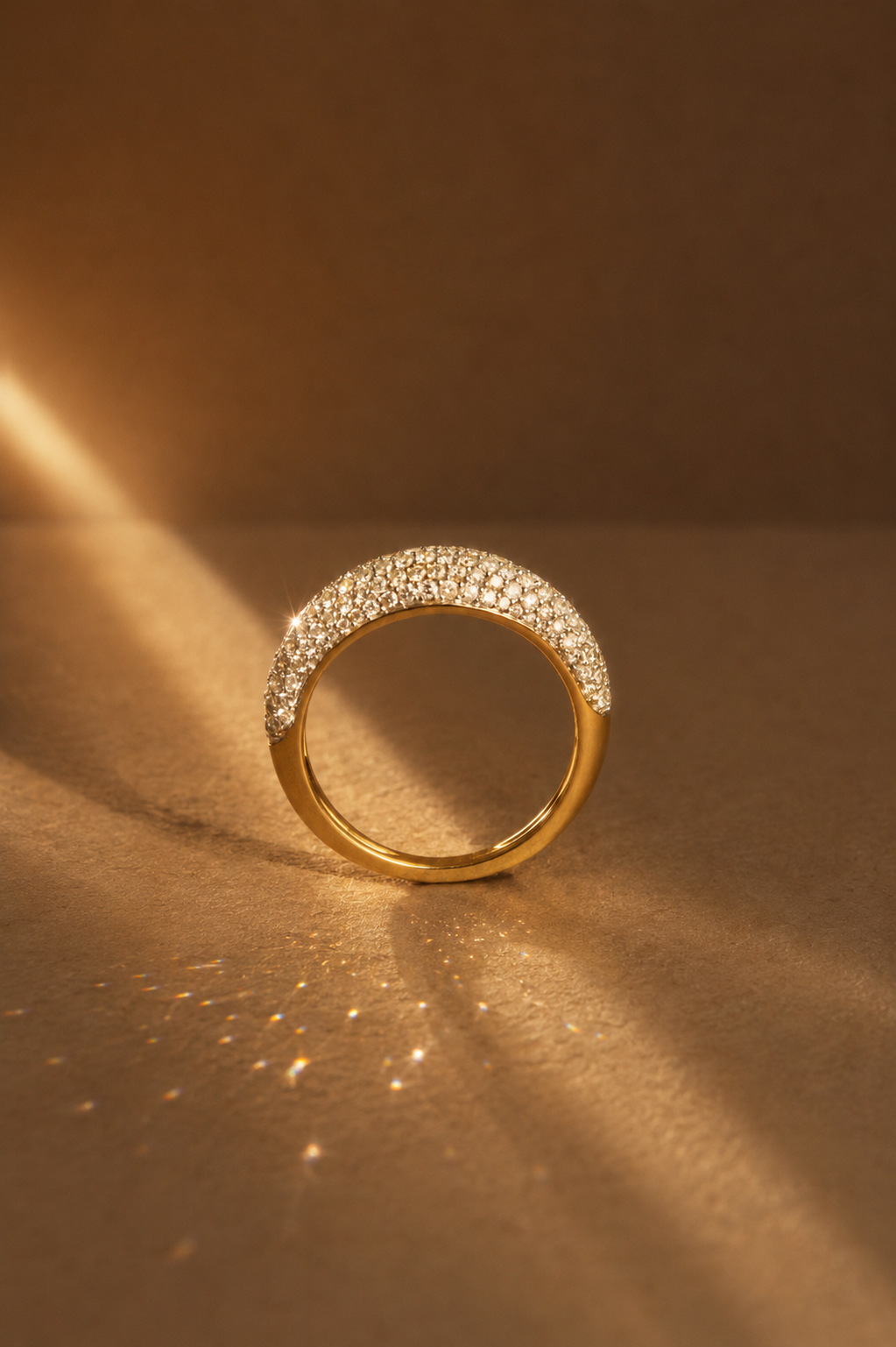 Pavé Diamond Dome Ring