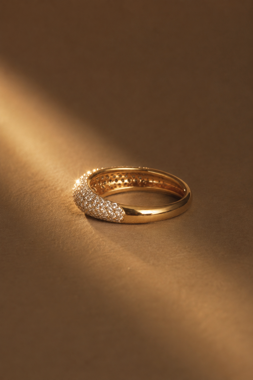 Pavé Diamond Dome Ring