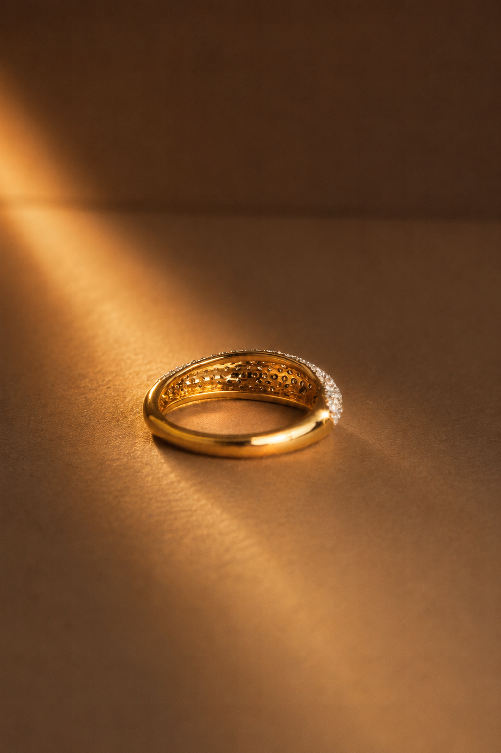 Pavé Diamond Dome Ring