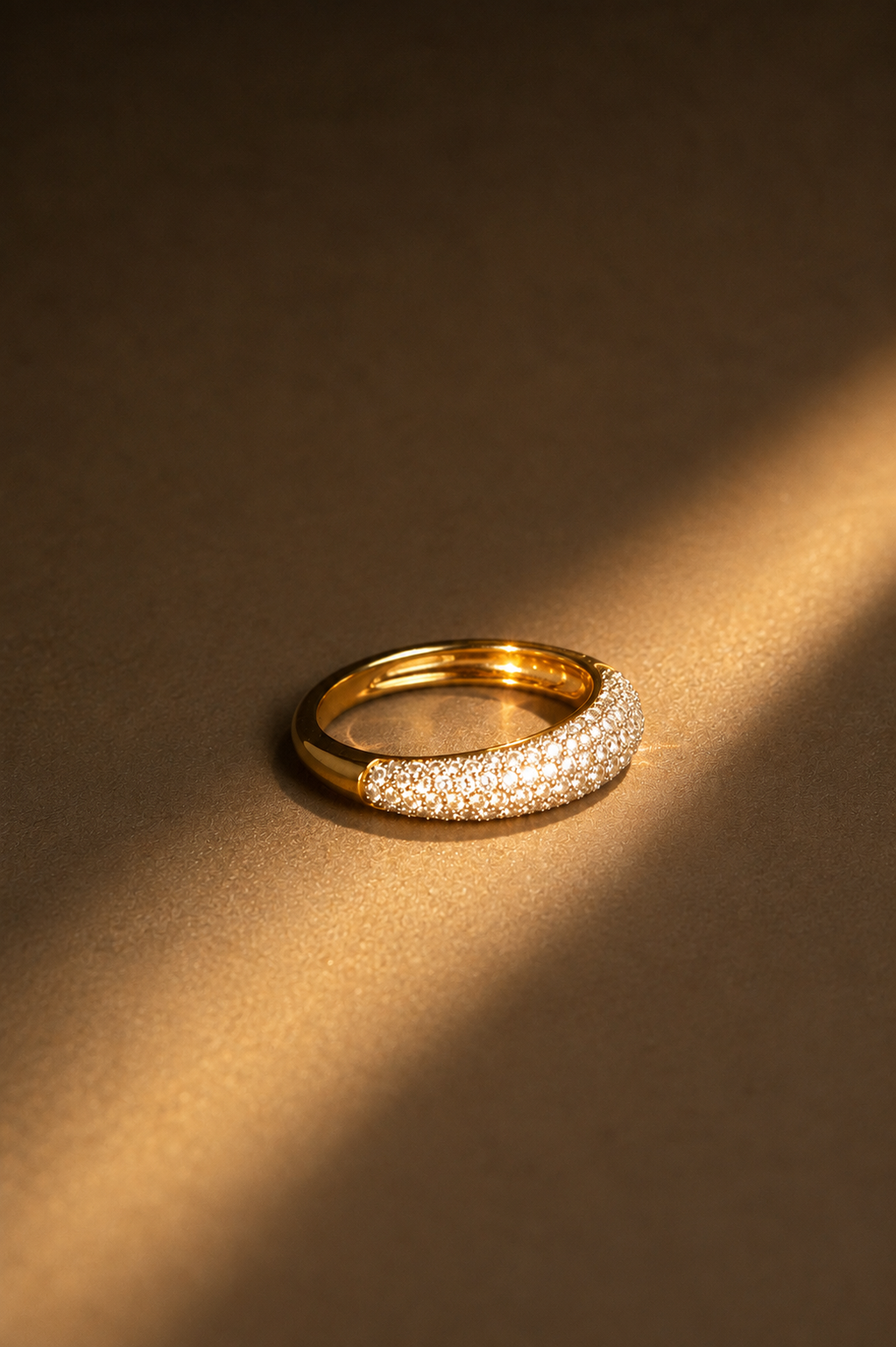 Pavé Diamond Dome Ring