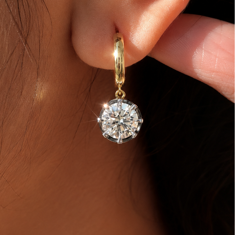 Caravan Midnight Gold Earrings