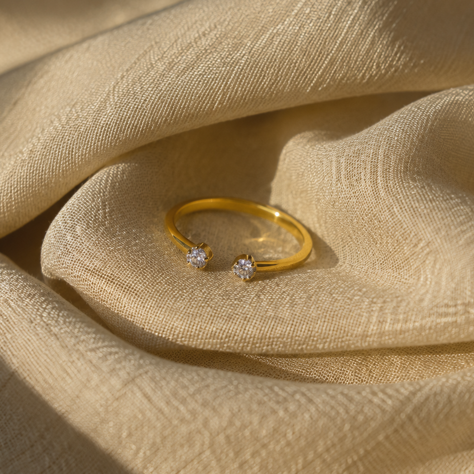 Open End Diamond Ring