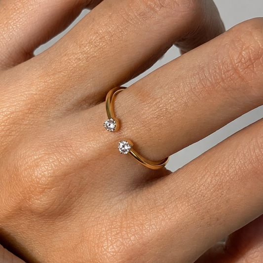 Open End Diamond Ring