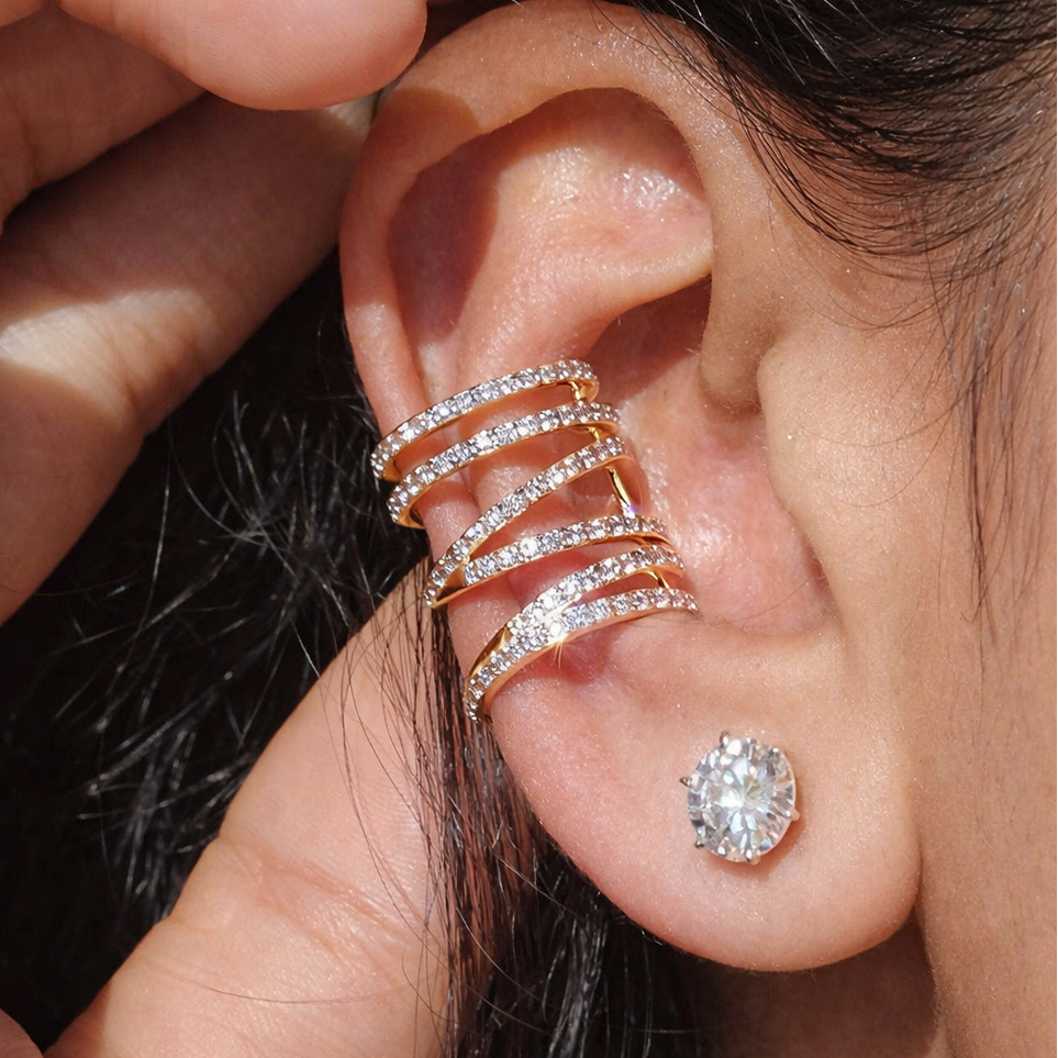 Ascend Diamond Earcuff