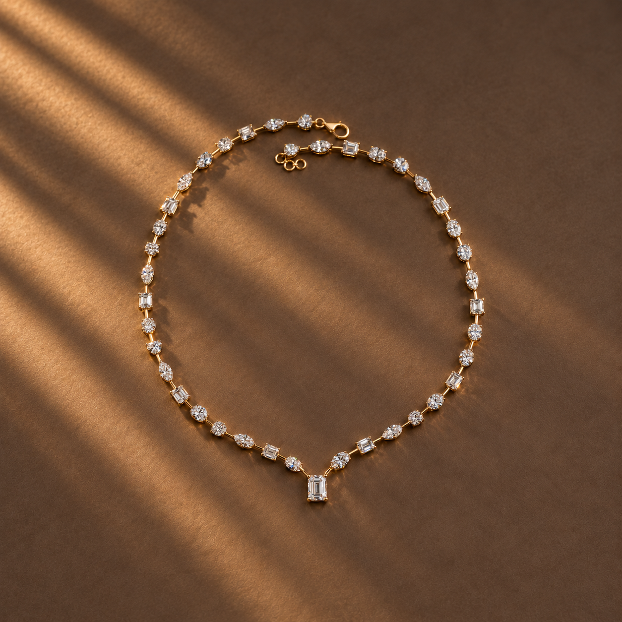 Multi-Shape Assembly Necklace