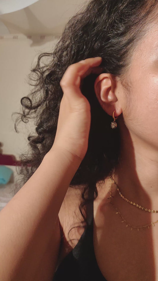 Caravan Midnight Gold Earrings