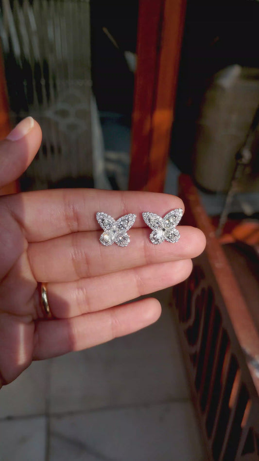Mothwing Pave Studs