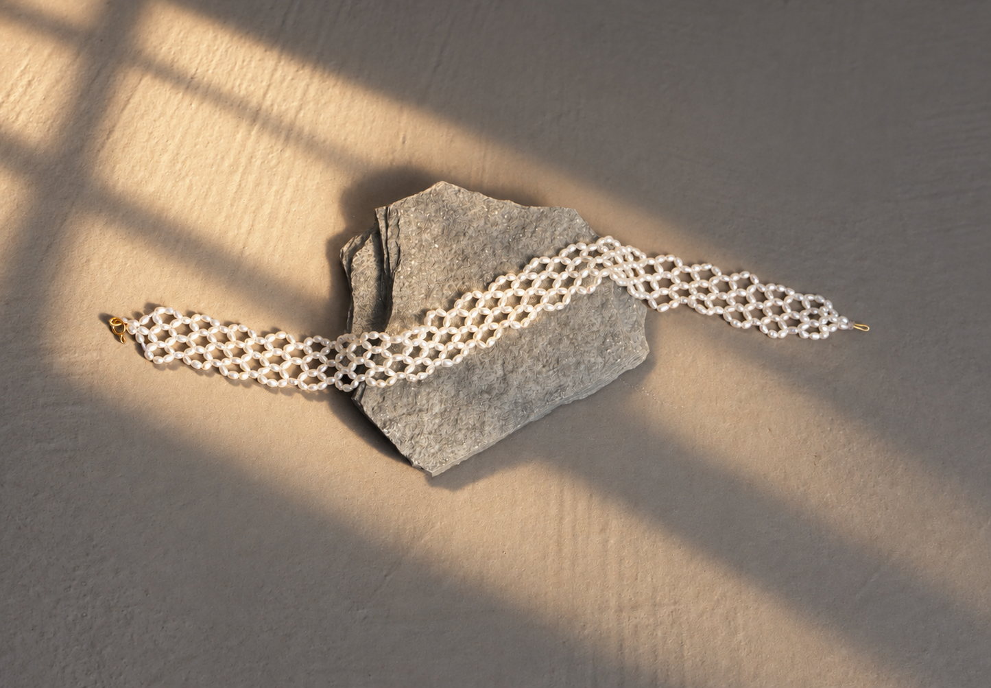 Multi-Strand Pearl Choker