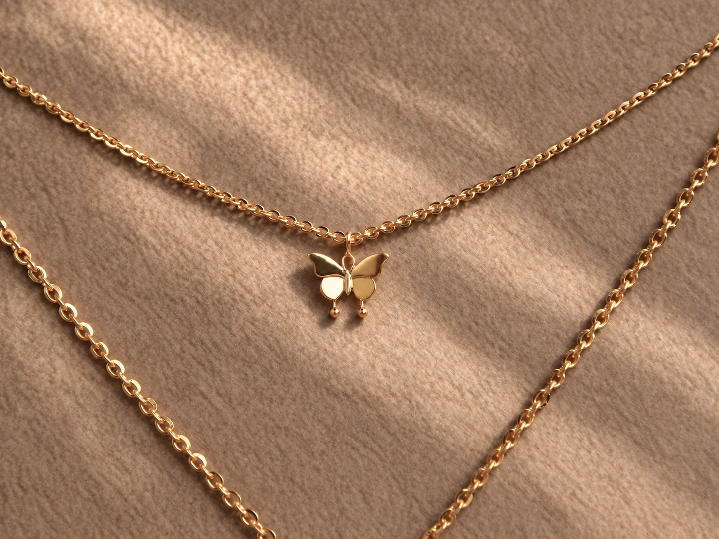 Butterfly Diamond Necklace