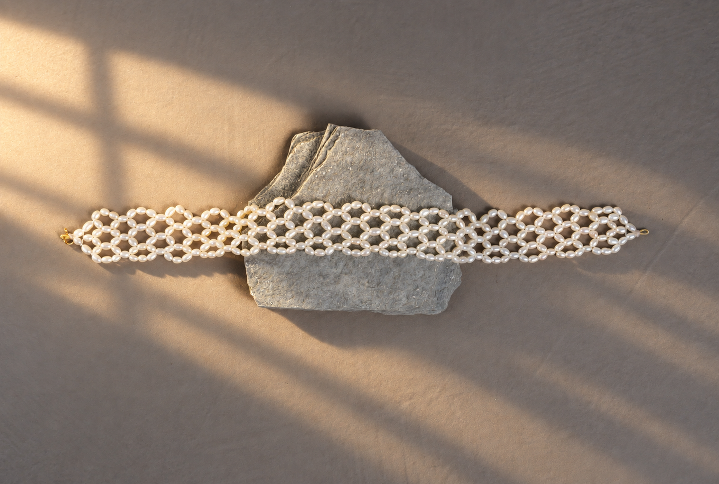 Multi-Strand Pearl Choker
