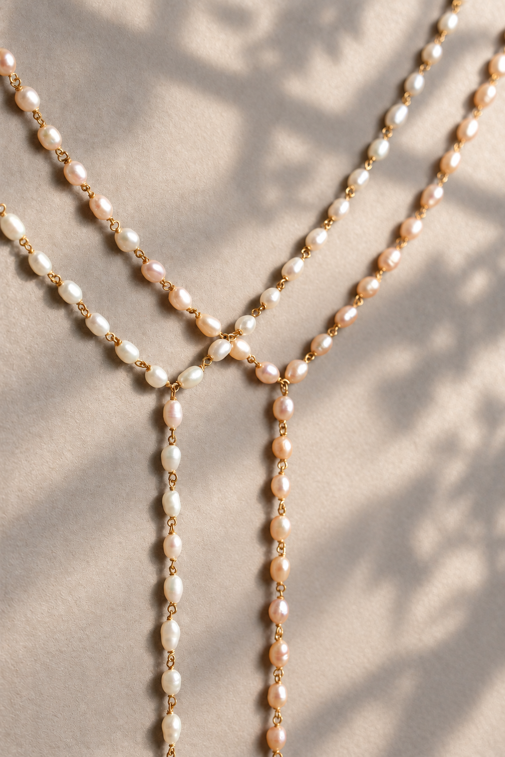 Pearlie Lariat Necklace