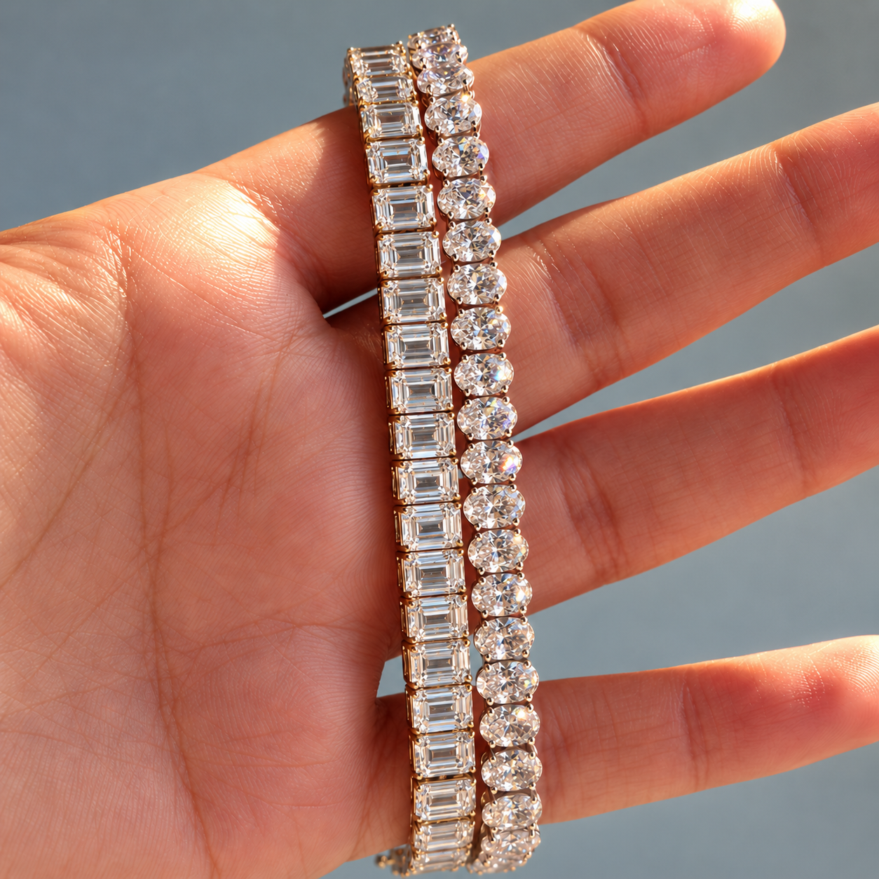 Emerald Ligne Tennis Bracelet