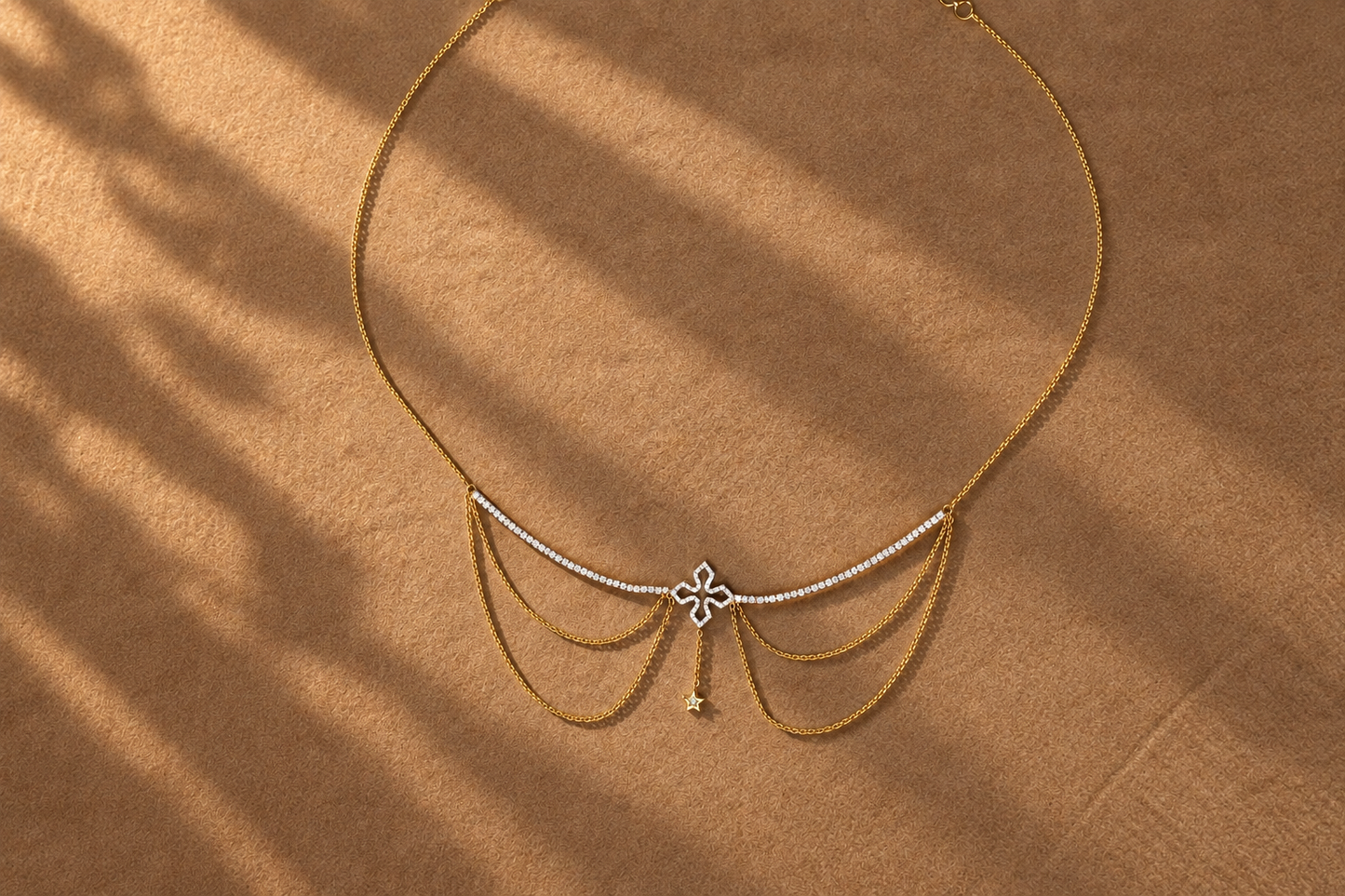 Starry Nights Diamond Necklace