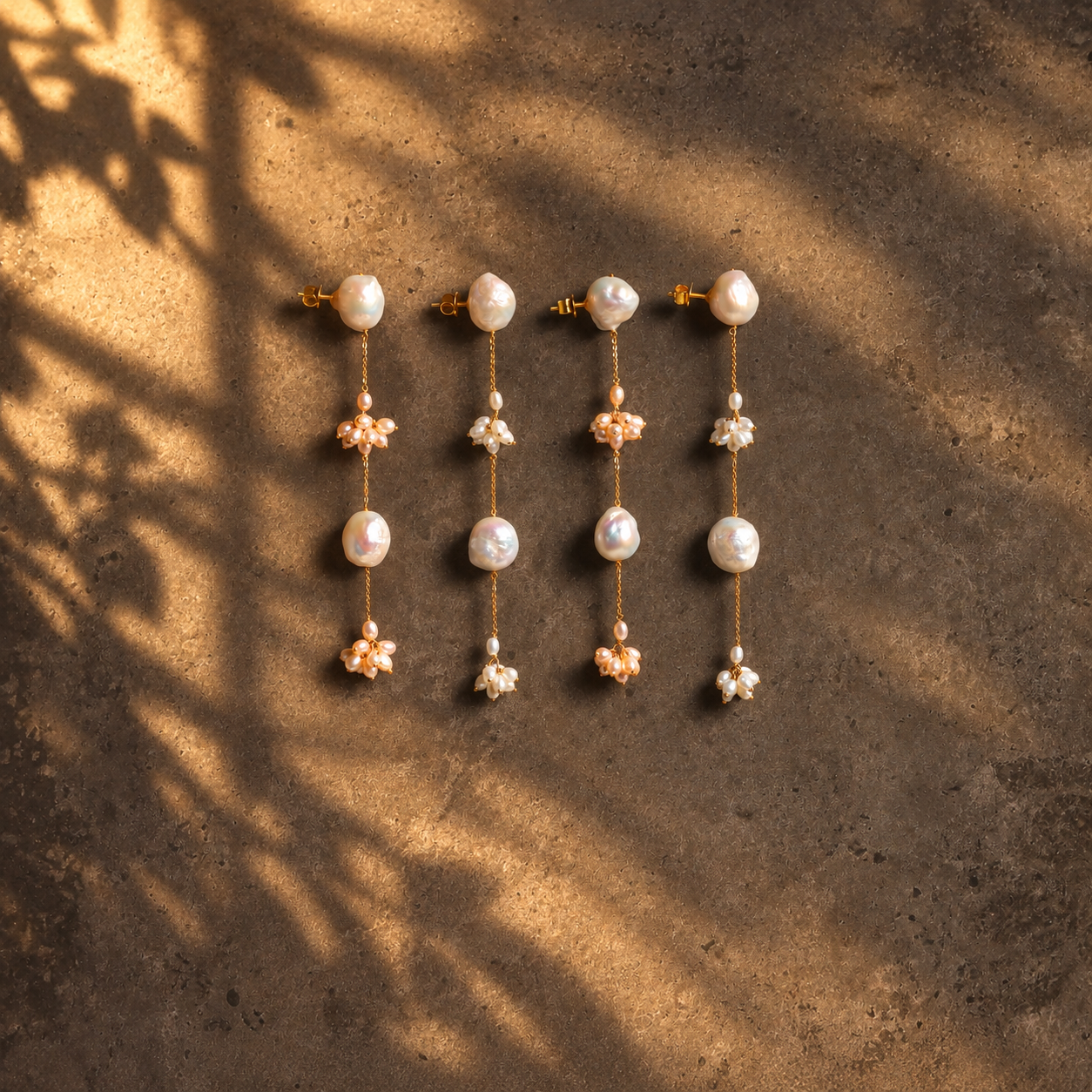 Trio Blume Earrings