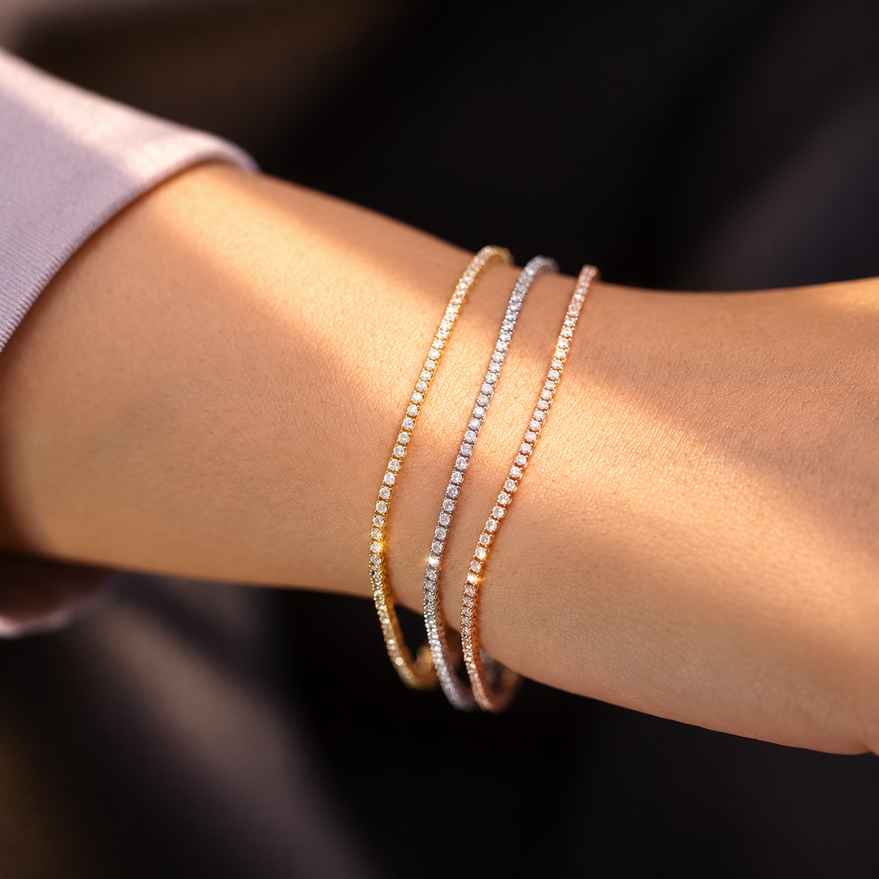 Diamond Tennis Bracelet (0.55ct)