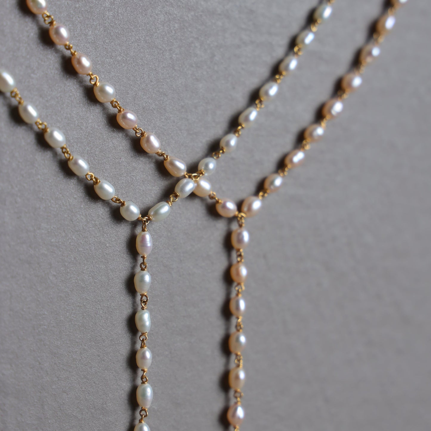 Pearlie Lariat Necklace